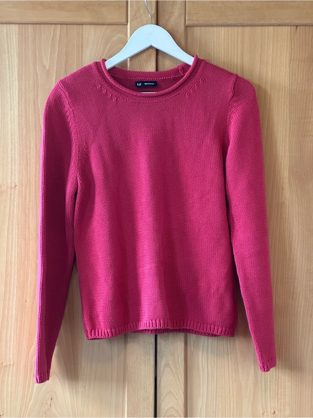 Gap Women’s Rollneck Sweater - Chakra Red